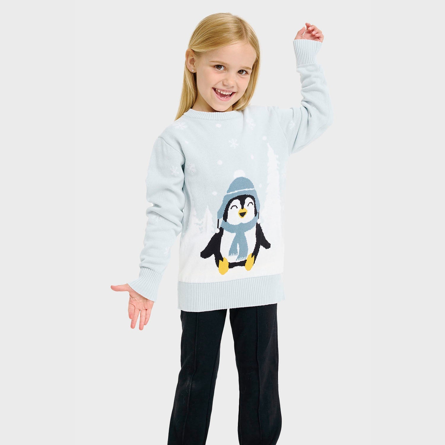 Cute Penguin maglione natalizio – Bambini